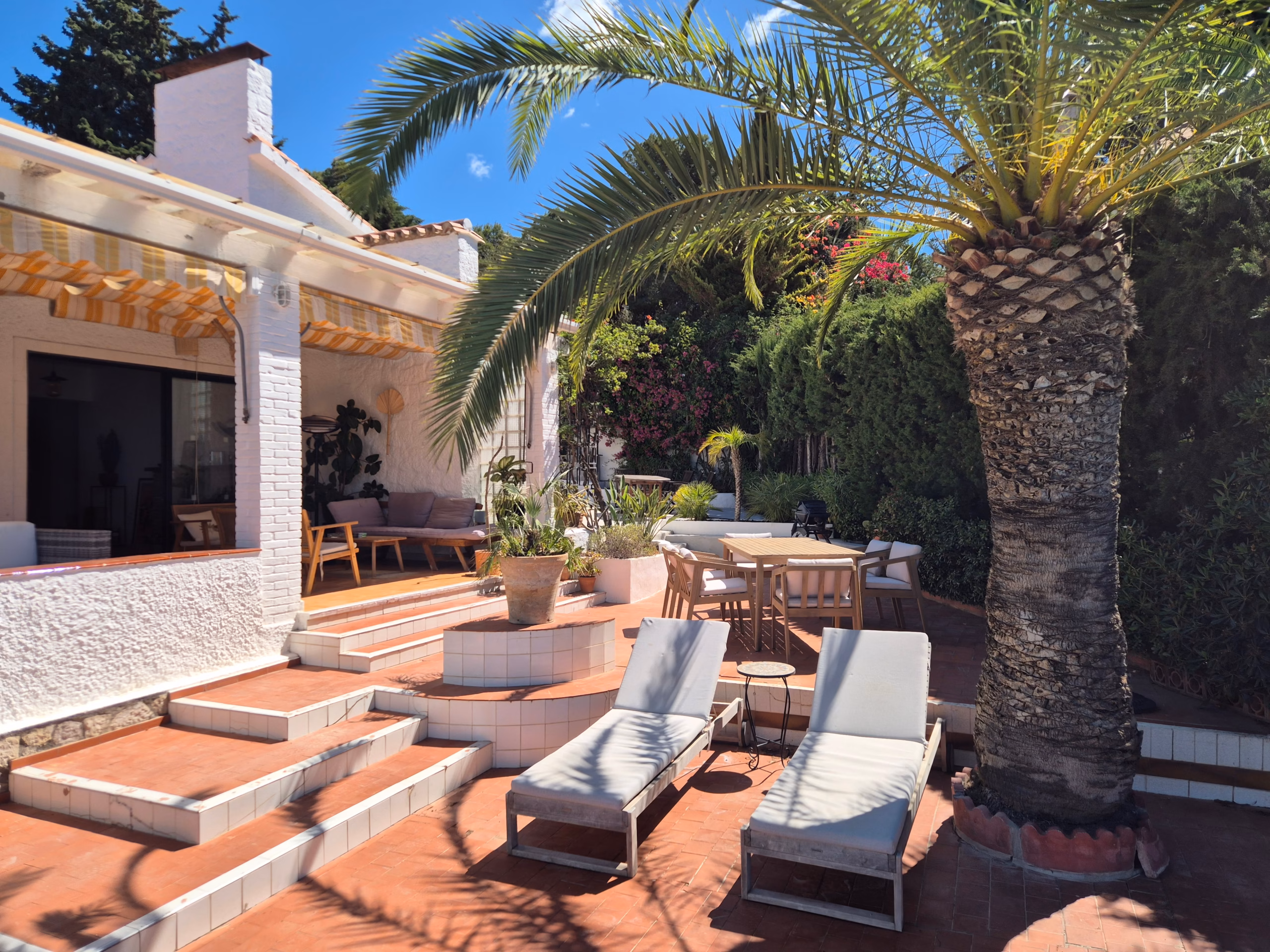 Villa Lina Malaga Sunloungers